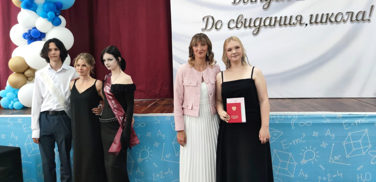 Вручение аттестатов. 9 класс.